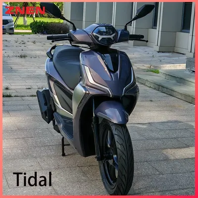 Keyless Start 125cc 150cc 180cc 200cc Gasoline Scooter 16 Inch Wheel