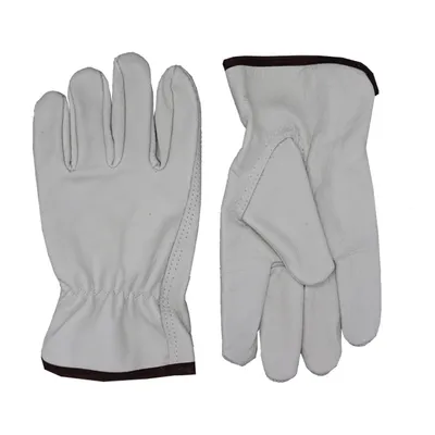 Cowhide Construction Heated Driver Safety Leather Work Gloves