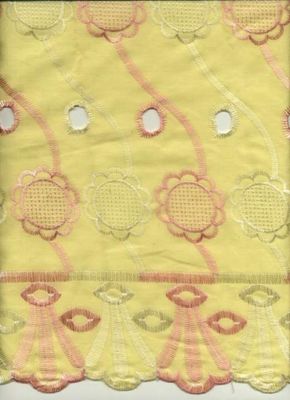 Eyelet Embroidery Fabric (YMF0029)