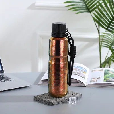 Healthy Metal Titanium Thermos of Water