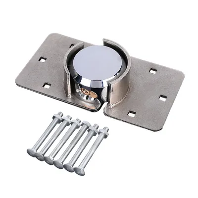 Wholesale Price OEM Packaging Hockey Puck Lock Hidden Shackle Round Steel Lock Van Lock