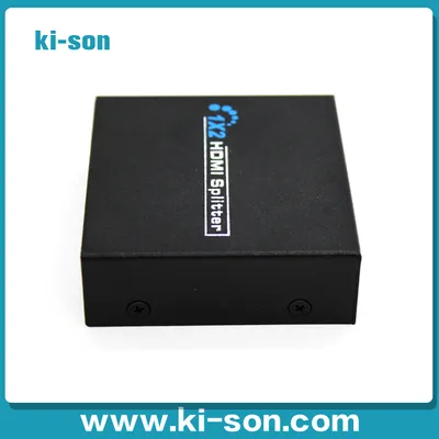HDMI Splitter with 5V Power Supply and Supports 1080P