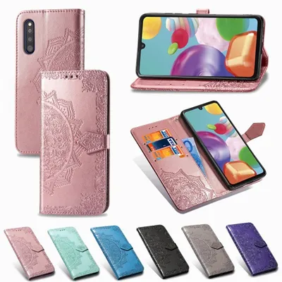Cover Cell Mobile Phone Case Wallet Mandala Embossing Shell Accessories Manufacturing Supplier