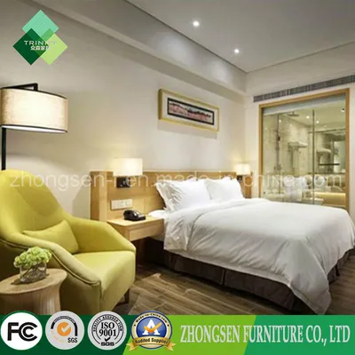 Modern Simple Style Bedroom Set of Hotel Furniture (ZSTF-02)