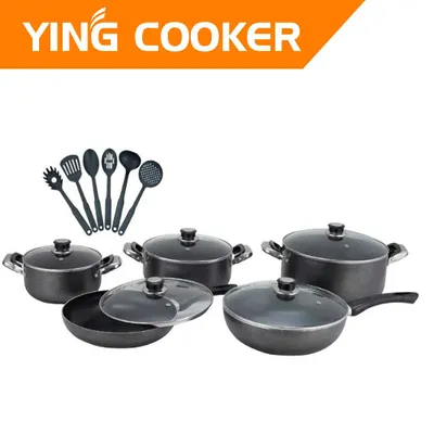 16PCS Non-Stick Aluminum Cookware Sets (YS-016M)