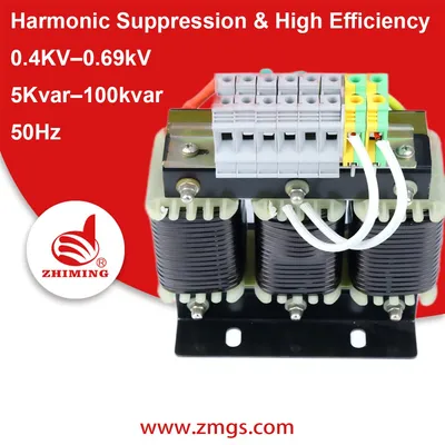 Zhiming Power Detuned Filter Shunt Reactor for Reactive Power Compensation Pfc Cabinets