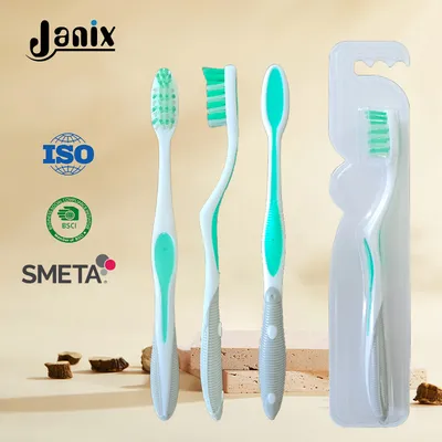 OEM Cheap Toothbrushes Big Head Medium Hard Bristles for Hotel Bulk Supply