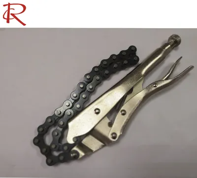 Durable Hand Tool Manual Locking Chain Clamp Pliers