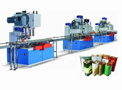 Rectangular Can Making Machine-5L Rectangular Can Making Machine
