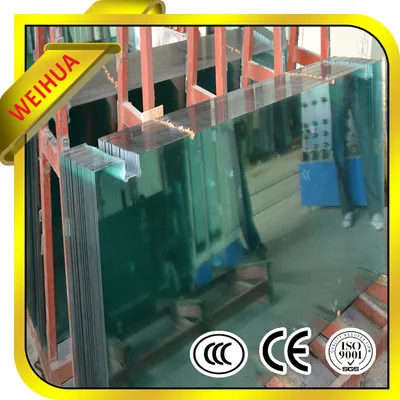 Clear and Color Building Tempered Glass Factory