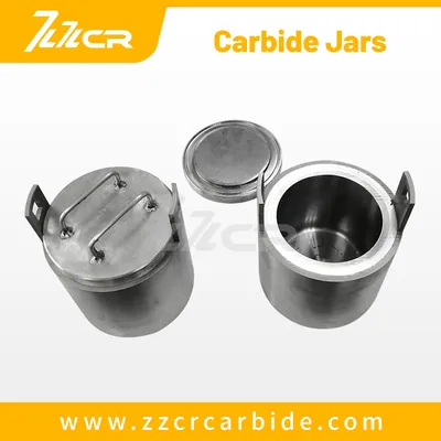 Zzcr Customized Non-Standard Tungsten Carbide Grinding Jar Milling Jar with High Quality