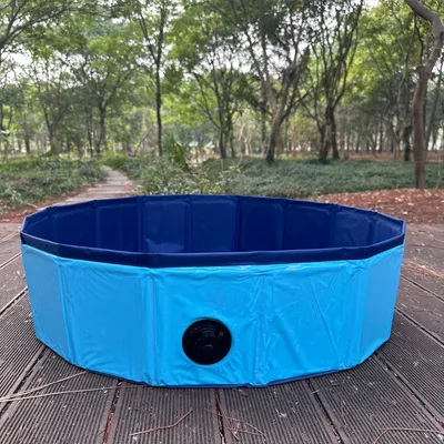 Foldable Dog Bath Pool for Summer Fun Dog Swimming Pool