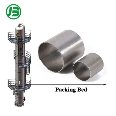 Metal Raschig Rings Rugged & Economical Packing