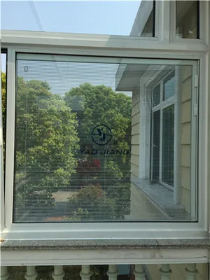 PVC Fixed Window with Shutter Inside (Veka AD70)