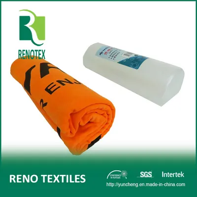 85%Poly 15%Nylon Super Absorbency Microfiber Sport Towel with PP Tube
