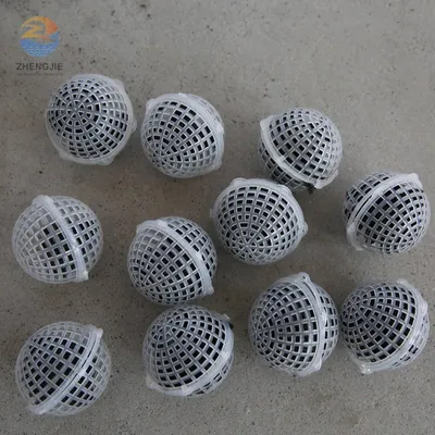 Plastic PP Suspended Bio Filler Hollow Ball for Wastewater Treatment
