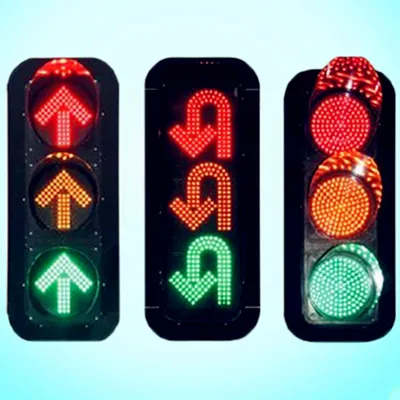En12368 High Brightness Red & Yellow & Geen LED Traffic Light