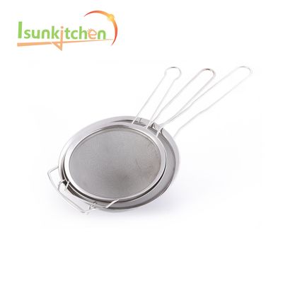 Kitchen Food Strainer Stainless Steel Filter Mesh Straine