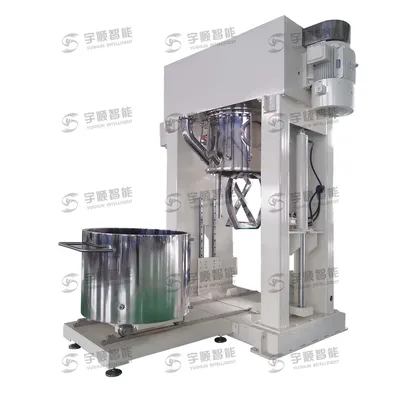 High Quality 1500L Double Planetary Mixer High Viscosity Polyester Vacuum Mix Blender