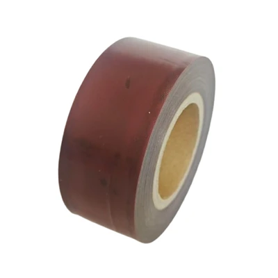 High-Visibility Fluorescent Brown PVC Flagging Tape Roll for Industry