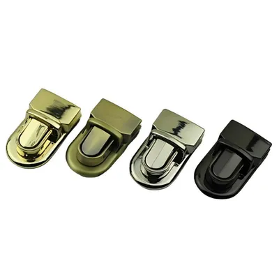 Metal Bag Accessories Hardware Zinc Alloy Lock Clasp for Bag