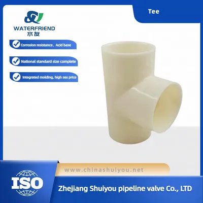 National Standard High Quality ABS Pipe Fittings Plastic Tee for Water System
