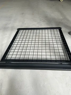 Window for Container House Steel Security Window with Security Bug Screen
