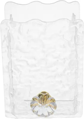 Bathroom Toothbrush Holder Acrylic Shower Storage Basket Wall Mount Anti-Slip Base Quick Dry