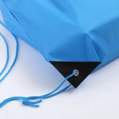 Factory Wholesale Low Price Custom Logo 210d Polyester Cheap Drawstring Bag