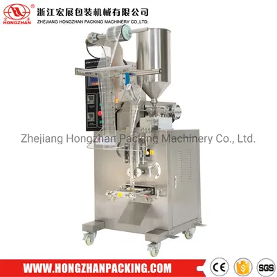 2019 Zhejiang Hongzhan Hot Sale High Quality HP150L Automatic Liquid Paste Packing Machine