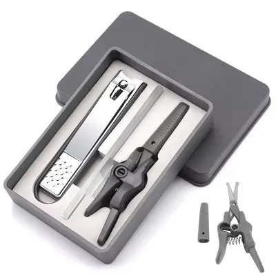 Custom Manicure Set 3-Piece Portable Nail Clipper Tool