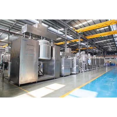 Advanced Vacuum Emulsifying Mixer for Cream and Lotion Production