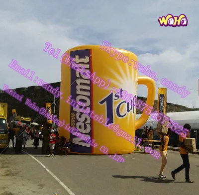 2016 New Design Customzied Inflatable Cup for Outdoor Advertising