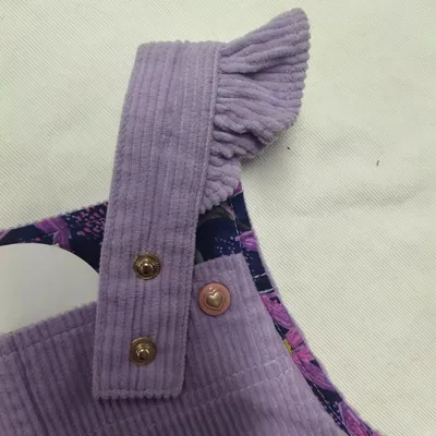Girls Pocket Corduroy Adjustable Strap Spring Autumn Skirt for Baby Children