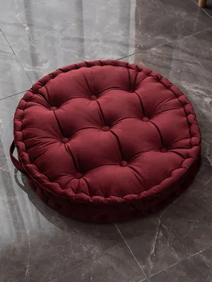 Cozy Sofa Cushion Featuring Wrinkle Resistant Dutch Velvet Fabric