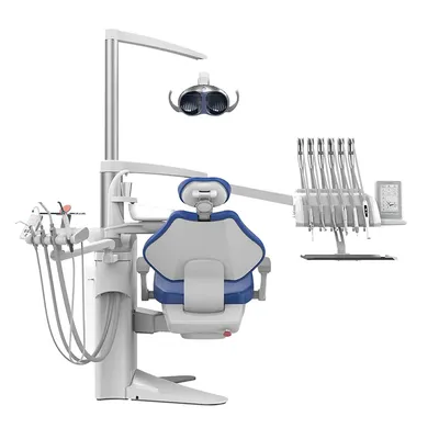 Guangdong Silverfox S8 Floating Type Luxury Top Mounted Intelligent Dental Chair Unit