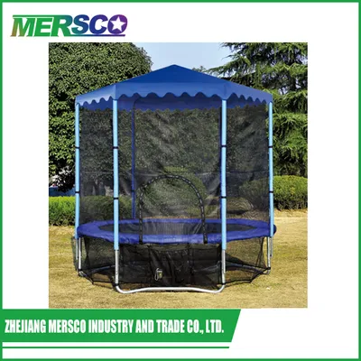 14FT Big Trampoline for Children& Adult Boy Exercise with High Quality Jumping Mat and Enclosure