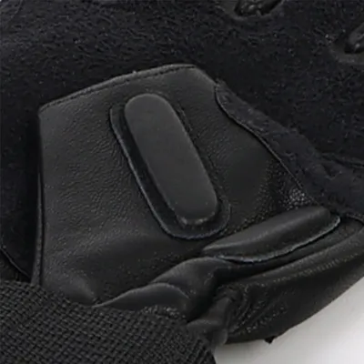 Impact Resistant Sheepskin Tactical Half Finger Gloves for Skeet Shooting