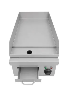 Commercial Countertop 12-Inch Stainless Steel Griddle