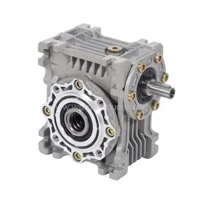 NEMA 17 220V Motor Worm Gearbox Small Reduction RV Series Reducer Conveyor Transmission