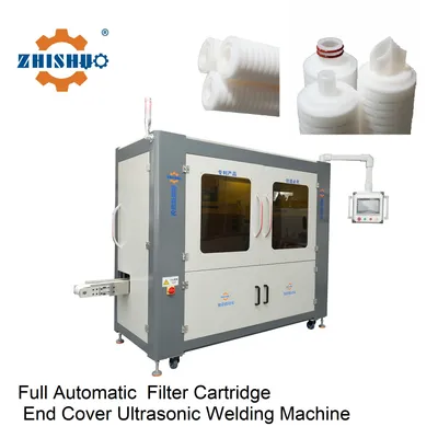 Full Automatic Filter Cartridge End Cover Ultrasonic Welding Machine