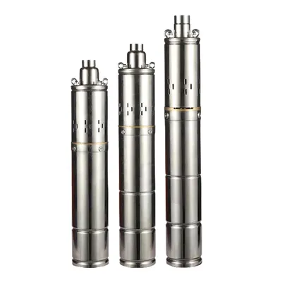 Permanent Magnet Brushless Mini Solar Submersible Pump Household Built-in Controller