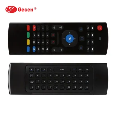 2020 Gecen Voice Control Wholesale Remote Control 2.4G Air Mouse Mx3 Wireless Wireless Mini Keyboard Airmouse Mx3 Air Mouse