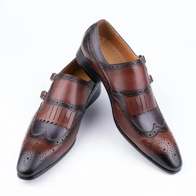 New Pattern Formal Casual Shoes for Men Business Office Suits Comfortable Loafers
