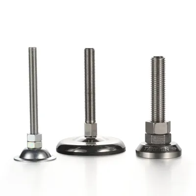 Professional Fastener 304 Stainless Steel Heavy Fixation Adjustable Foot Screw