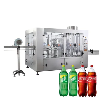 High-Quality Automatic Carbonated Beverage Soft Drinks Production Line with Filling Packing Machine