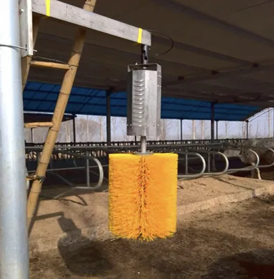 Farm Equipment Motor Automatic Swinging Cattle Massage Scratching Cleaning Brush