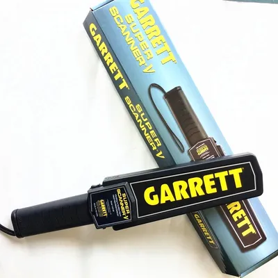 1165190 Garrett Super Scanner V Handheld Metal Detector Portable Security Metal Detector