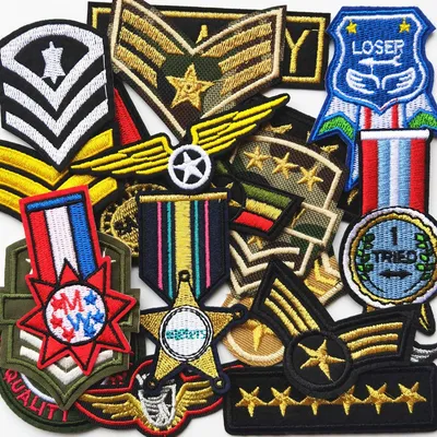 Custom Iron-on Embroidered Patches for Hats and Bags