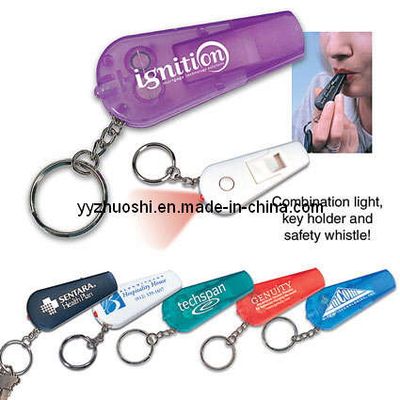 Whistle Keychain With LED Spotlight (ZS-840)